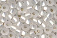 11-1F Matte Silver Lined Crystal 11-1F Matte Silver Lined Crystal
